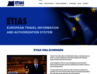 etiasvisaschengen.com screenshot