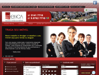 eticaimoveis-es.com.br screenshot