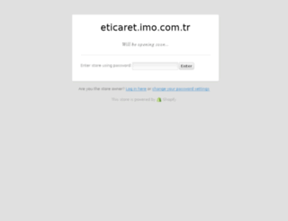eticaret.imo.com.tr screenshot