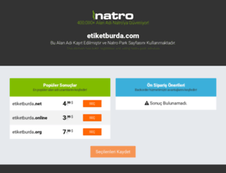 etiketburda.com screenshot