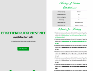 etikettendruckertest.net screenshot