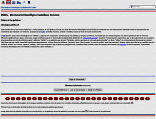 etimologias.dechile.net screenshot