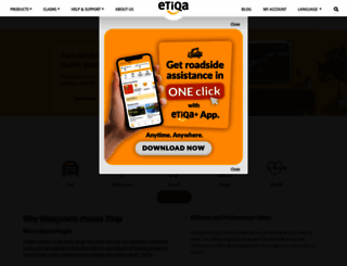 etiqa.com.my screenshot