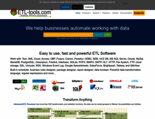 etl-tools.com screenshot