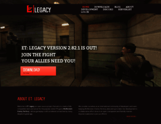 etlegacy.com screenshot