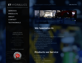 etlifts.com screenshot