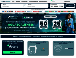 etn.com.mx screenshot