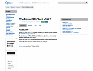 etoken-pki-client-v3-6-2.updatestar.com screenshot