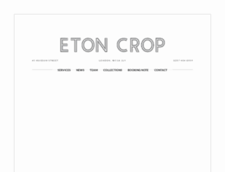 etoncrop.co.uk screenshot