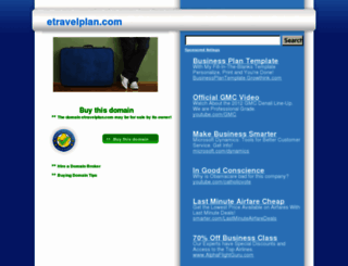 etravelplan.com screenshot