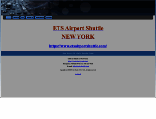 etsairshuttle.com screenshot