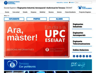 etseiat.upc.edu screenshot
