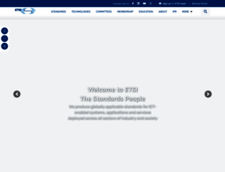 etsi.org screenshot
