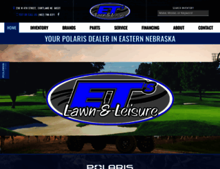 etslawnandleisure.com screenshot