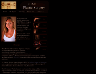 etsuplasticsurgery.com screenshot