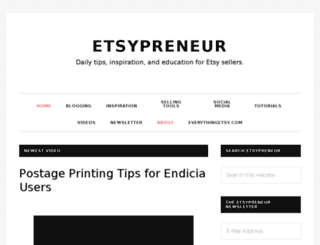 etsypreneur.com screenshot