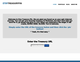 etsytreasurypin.com screenshot