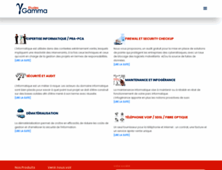 etudesgamma.com screenshot