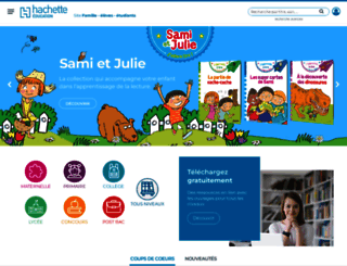 etudiants.hachette-education.com screenshot