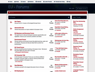 eu-forums.com screenshot