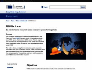 eu-wildlifetrade.org screenshot