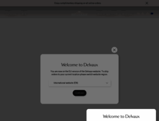 eu.delvaux.com screenshot
