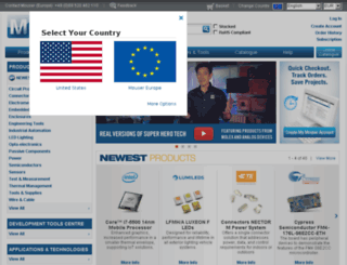 eu.mouser.com screenshot