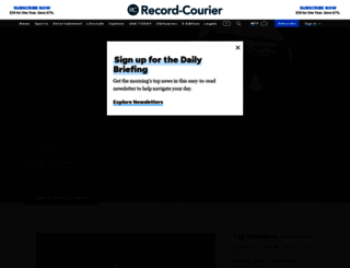 eu.record-courier.com screenshot