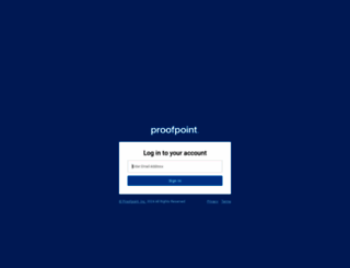 eu1.proofpointessentials.com screenshot