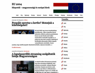 eu2004.hu screenshot