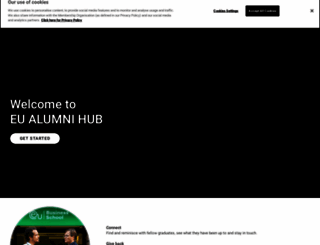 eualumnihub.com screenshot