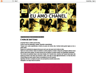 euamochanel.blogspot.com.br screenshot