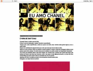euamochanel.blogspot.com screenshot