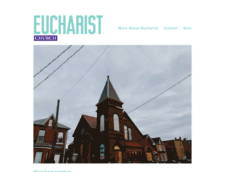 eucharistchurch.ca screenshot
