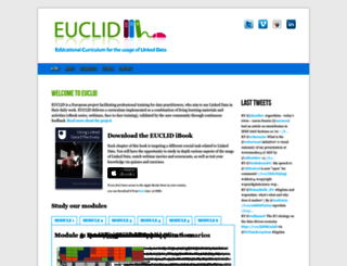 euclid-project.eu screenshot