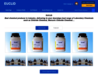 euclidchemical.co.in screenshot