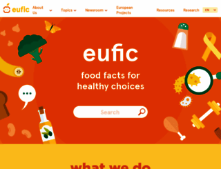 eufic.org screenshot