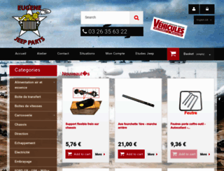 eugene-jeep-parts.fr screenshot