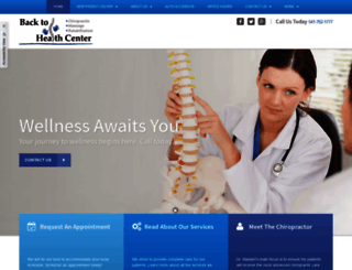 eugenebacktohealthcenter.com screenshot