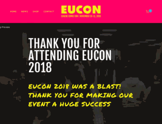 eugenecomiccon.com screenshot
