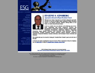 eugenesginsberg.com screenshot