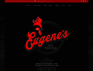 eugeneshotchicken.com screenshot