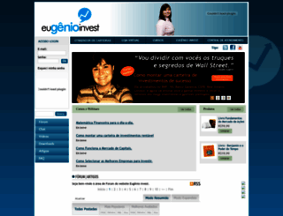 eugenioinvest.com.br screenshot