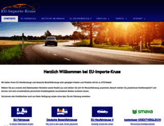 euimportekruse.de screenshot