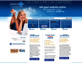eukwebhost.com screenshot