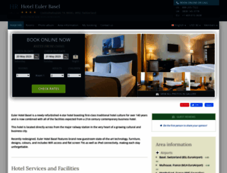 euler-hotel-basel.h-rez.com screenshot