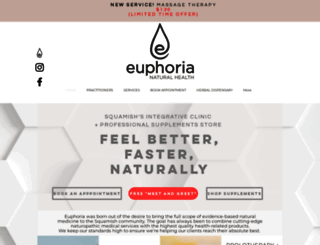 euphorianaturalhealth.com screenshot