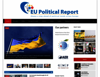 eupoliticalreport.eu screenshot