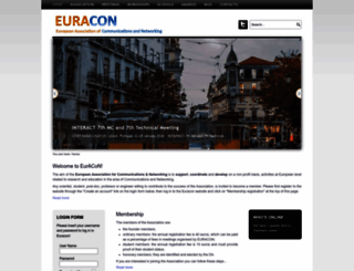 euracon.org screenshot