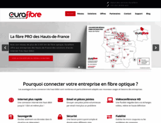 eurafibre.fr screenshot